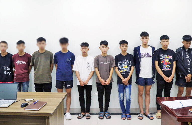 Công an tỉnh Bắc Ninh tạm giữ 20 thanh thiếu niên gây rối trật tự công cộng