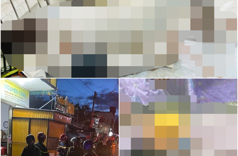 Ảnh 0che: Toàn cảnh hiện trường vụ việc