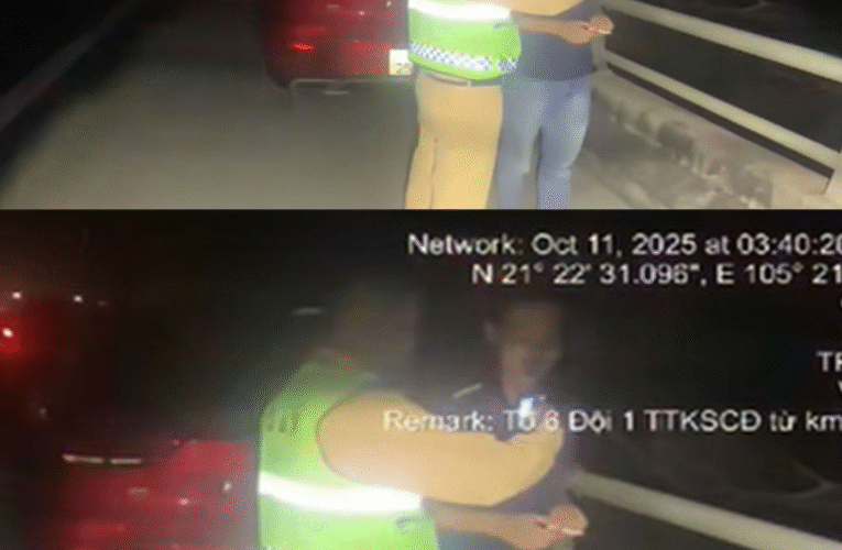 Tài xế Phú Thọ say r:ượu, ngủ trên cao tốc bị phạt 48 triệu đồng, tước GPLX 23 tháng