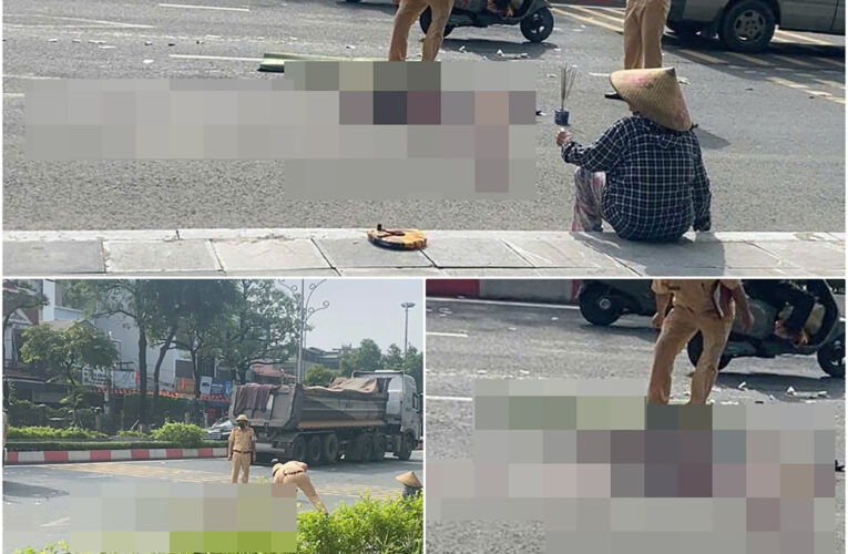 Cận cảnh hiện trường vụ việc