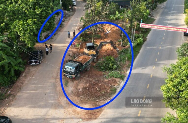 Người dân ở Phú Thọ hiến đất hai mặt tiền để làm đường