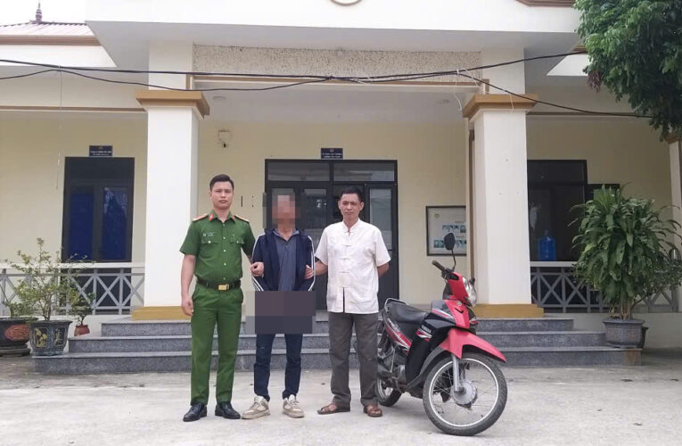 Chân dung đối tượng tr:ộm că’p tài sản bị công an xã Sông Lô phối hợp quần chúng nhân dân bă’t giữ