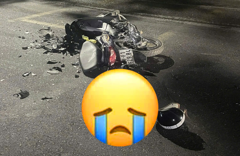 ẢNH 0CHE: Hiện trường TN tại gần cầu Liễn Sơn, Tam Dương