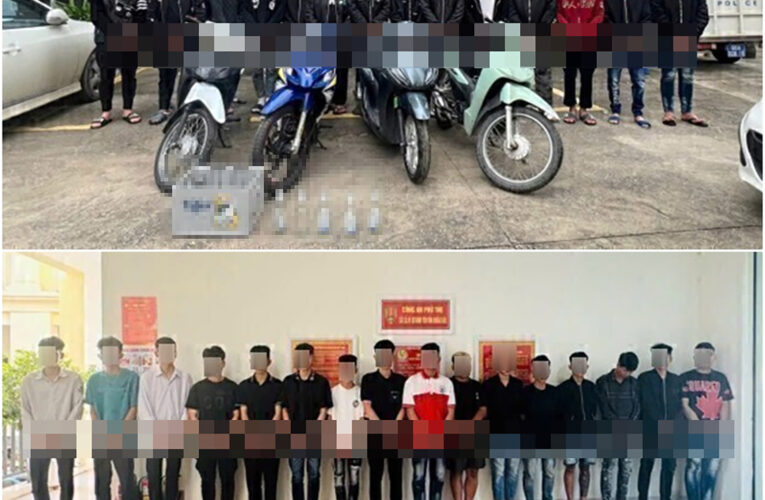 Phát hiện, xử lý thanh thiếu niên t:ụ tập g:ây rô’i trật tự công cộng qua hệ thống camera giám sát