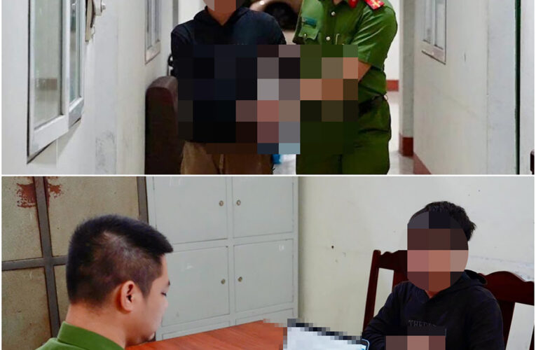 Chân dung thanh niên c:ươ’p tài sản tại cửa hàng thế giới di động ở Thổ Tang, Phú Thọ