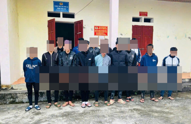 Phú Thọ: Khởi tố 20 đối tượng gây rô’i trật tự công cộng và cố ý gây thươg ti’ch