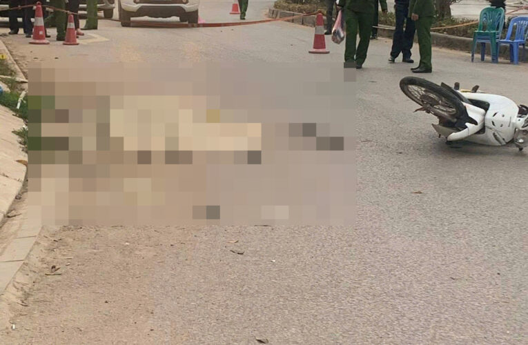 Hiện trường TNGT tại Lập Thạch