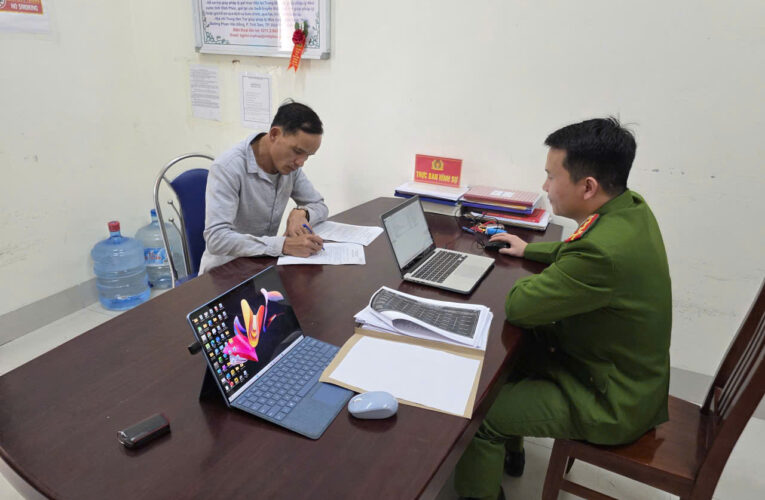 Phú Thọ: Phát hiện, xử lý vụ đa’nh b:ạc trên không gian mạg tại xã Tam Đảo