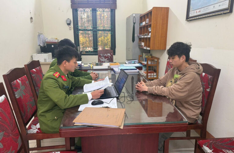 Phú Thọ: Phát hiện, xử lý một thanh niên đa’nh b:ạc trực tuyến