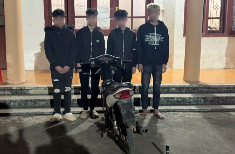 Phú Thọ xử lý nhóm thanh niên x:ịt hơi c:ay vào người đi đường ‘cho vui’