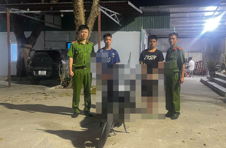 Phú Thọ: Phát hiện, bă’t giữ 2 đối tượng tr:ộm că’p tài sản